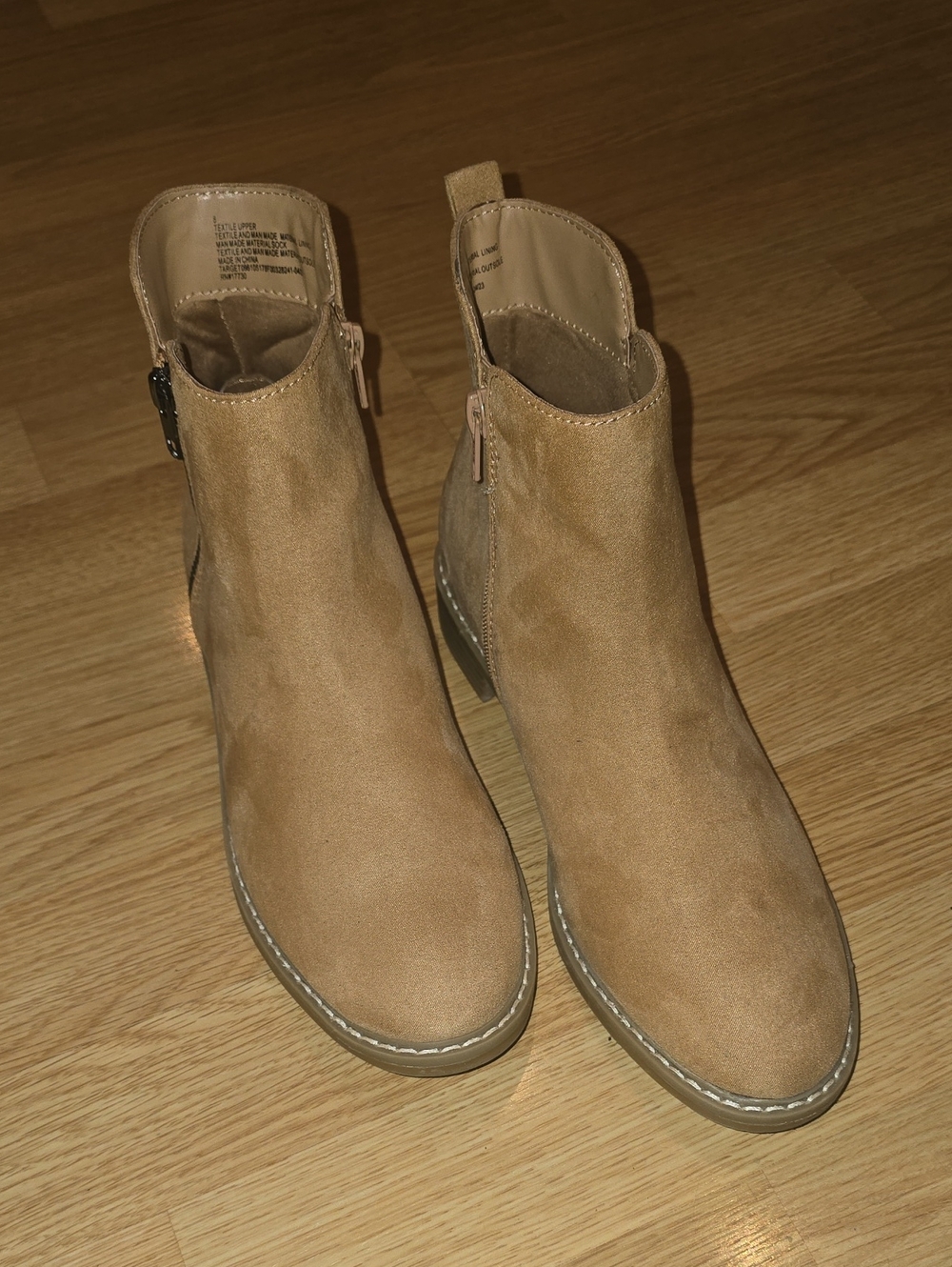 Women's Tan Suede Chelsea Boots - Classic Slip-On Style